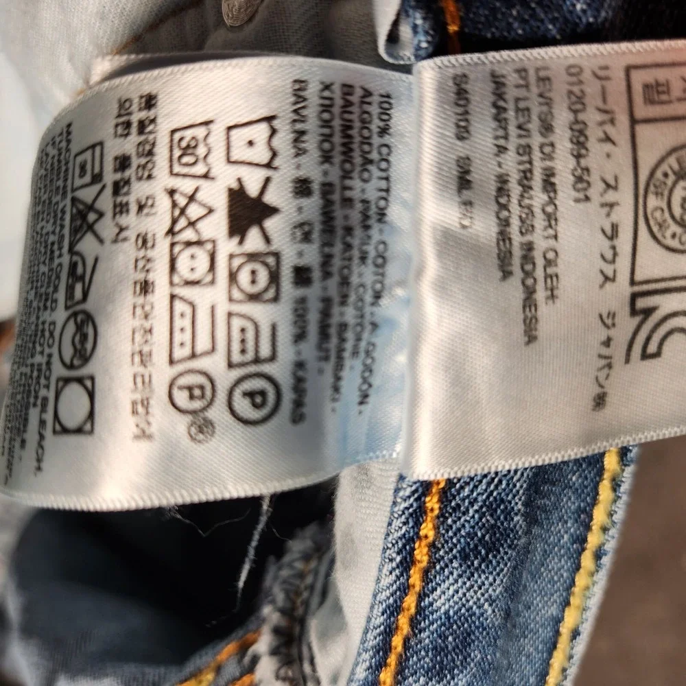 Levi's 505 Jeans Men's 42X30 Blue Straight Regular Fit‎